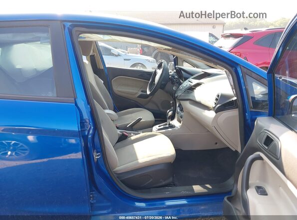 3FADP4EJ4JM138215 2018 FORD FIESTA Синий Вид салона спереди