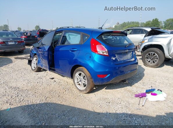 3FADP4EJ4JM138215 2018 FORD FIESTA Синий Задняя левая четверть