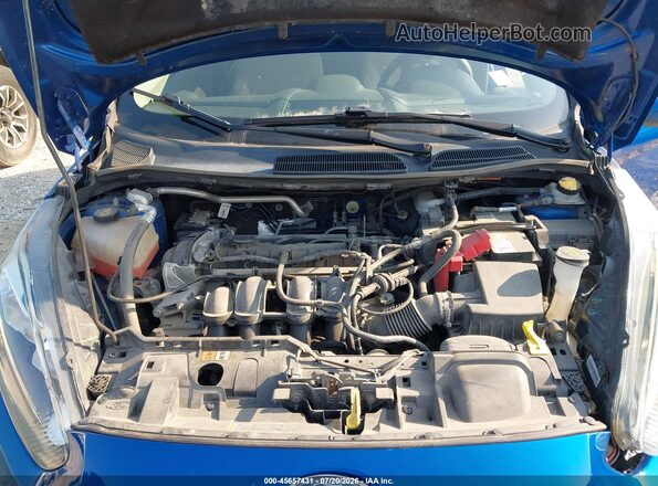 3FADP4EJ4JM138215 2018 FORD FIESTA Синий Вид сзади
