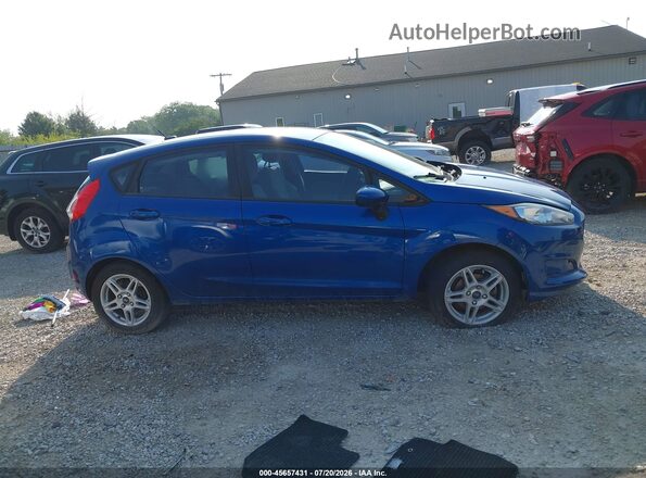 3FADP4EJ4JM138215 2018 FORD FIESTA Синий Вид задней части салона