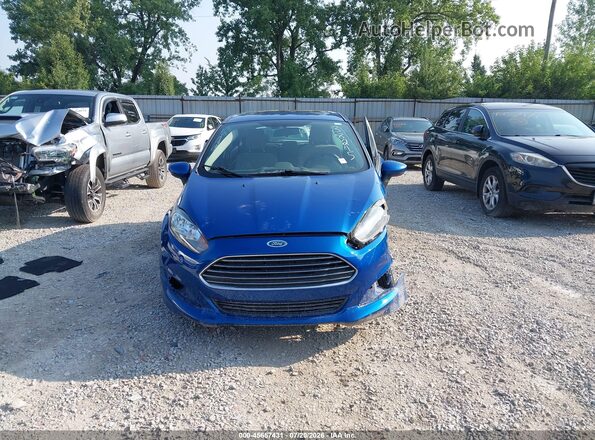 3FADP4EJ4JM138215 2018 FORD FIESTA Синий Вид щитка приборов