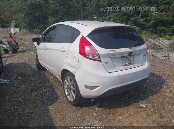 3FADP4EJ4KM106561 2019 FORD FIESTA Белый Задняя левая четверть