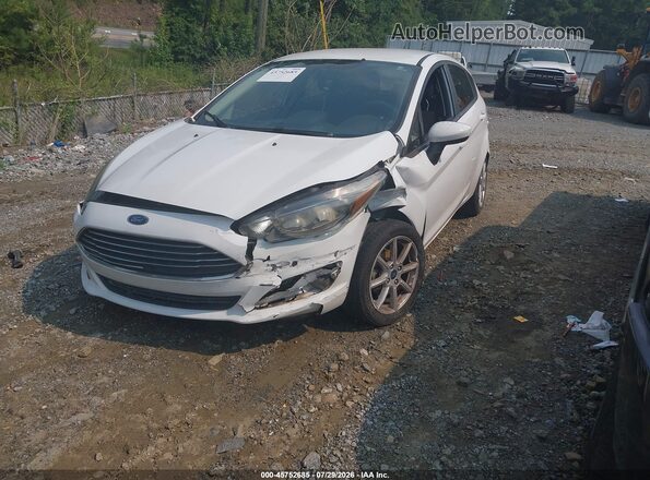 3FADP4EJ4KM106561 2019 FORD FIESTA Белый Передняя левая четверть