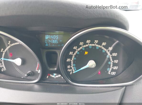3FADP4EJ4KM121903 2019 FORD FIESTA Silver Вид задніх сидінь