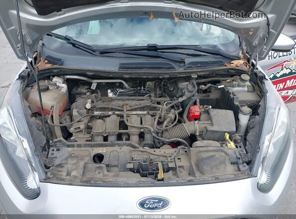 3FADP4EJ4KM121903 2019 FORD FIESTA Silver Вид ззаду