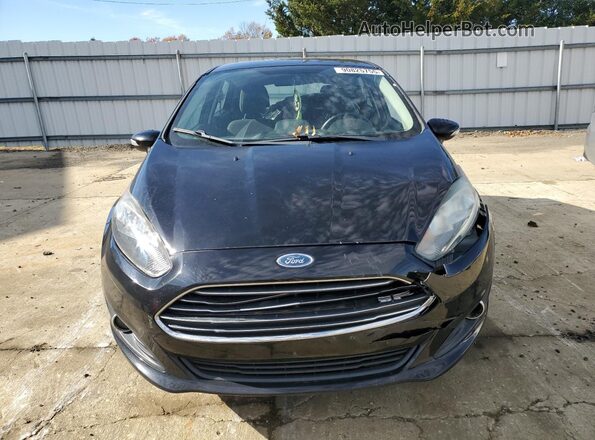 3FADP4EJ5GM144291 2016 FORD FIESTA Black Widok z przodu