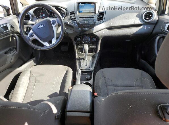 3FADP4EJ5GM144291 2016 FORD FIESTA Black Widok deski rozdzielczej