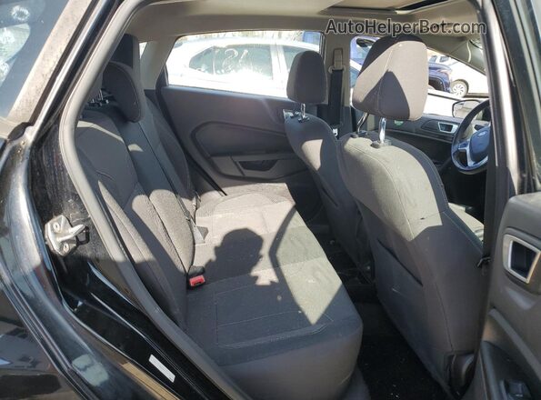 3FADP4EJ5GM144291 2016 FORD FIESTA Black Widok tylnych siedzeń