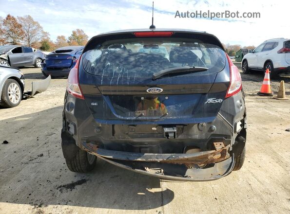 3FADP4EJ5GM144291 2016 FORD FIESTA Black Widok z tyłu