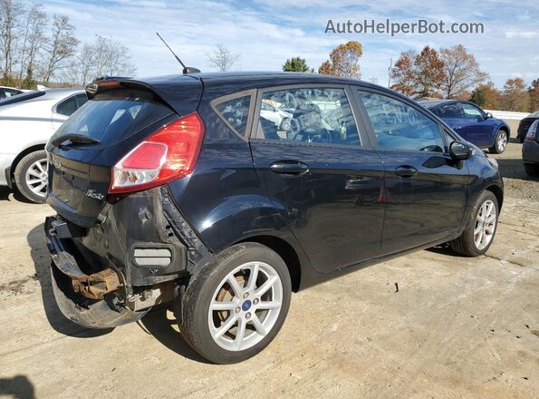 3FADP4EJ5GM144291 2016 FORD FIESTA Black Tył prawy