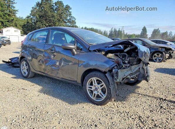 3FADP4EJ5JM143147 2018 FORD FIESTA Gray Przód prawy