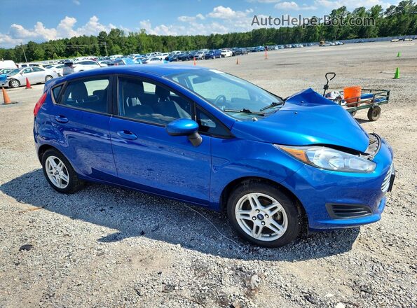 3FADP4EJ5JM147621 2018 FORD FIESTA Blue Przód prawy
