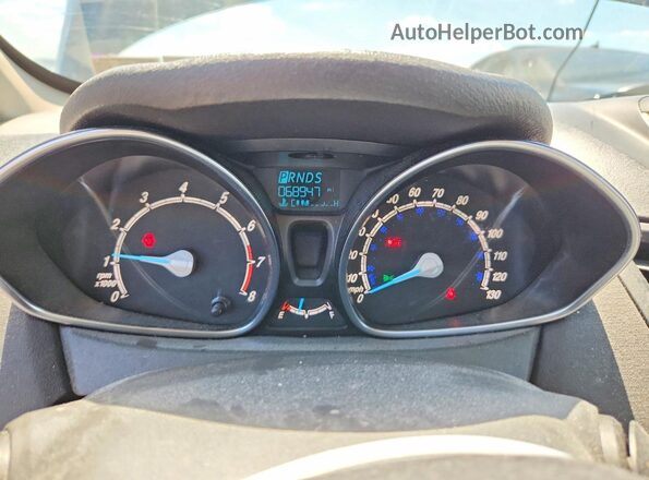 3FADP4EJ5KM113762 2019 FORD FIESTA Black ხელსაწყოთა პანელის ხედი