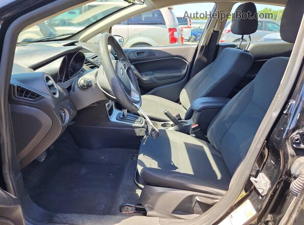 3FADP4EJ5KM113762 2019 FORD FIESTA Black წინა სალონის ხედი