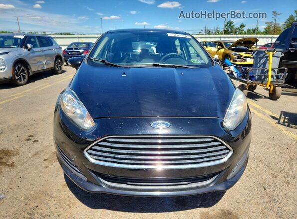 3FADP4EJ5KM113762 2019 FORD FIESTA Black წინა ხედი