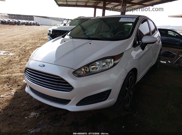 3FADP4EJ5KM121800 2019 FORD FIESTA White წინა მარცხენა ხედი სამი მეოთხედიდან