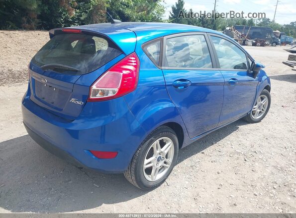 3FADP4EJ5KM122607 2019 FORD FIESTA Blue Rear right