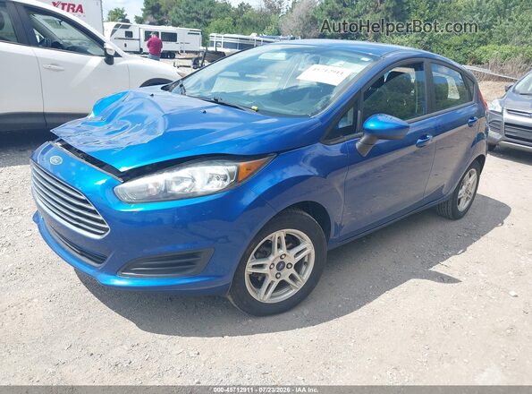 3FADP4EJ5KM122607 2019 FORD FIESTA Blue Front left