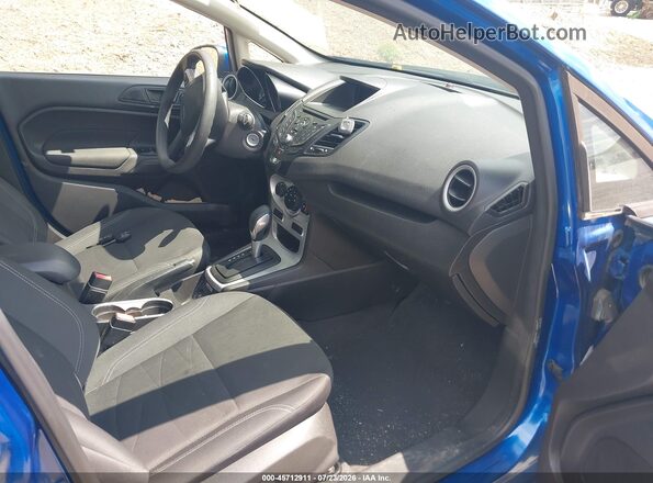 3FADP4EJ5KM122607 2019 FORD FIESTA Blue Front interior view