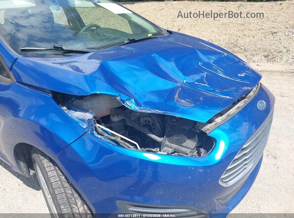 3FADP4EJ5KM122607 2019 FORD FIESTA Blue Front view