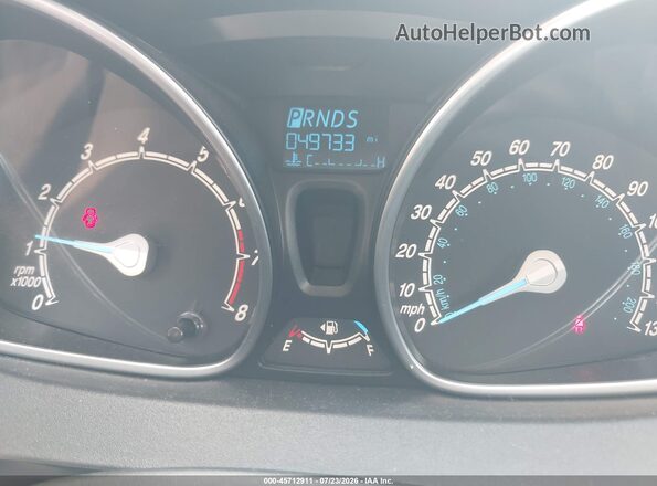 3FADP4EJ5KM122607 2019 FORD FIESTA Blue Rear seats view