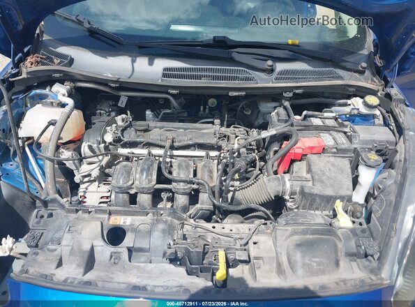 3FADP4EJ5KM122607 2019 FORD FIESTA Blue Rear view