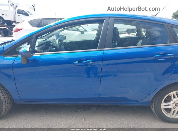 3FADP4EJ5KM122607 2019 FORD FIESTA Blue 360 interior view