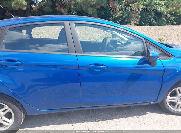 3FADP4EJ5KM122607 2019 FORD FIESTA Blue Rear interior view