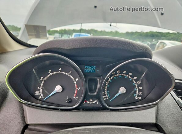 3FADP4EJ5KM148558 2019 FORD FIESTA Gray Vista del cuadro de instrumentos