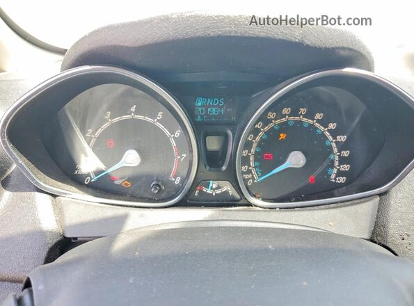3FADP4EJ6GM170401 2016 FORD FESTIVA Белый Вид щитка приборов