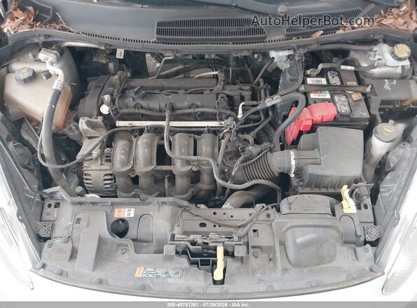3FADP4EJ6HM156998 2017 FORD FIESTA Silver Вид ззаду