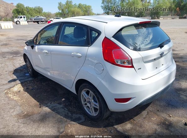 3FADP4EJ6JM123845 2018 FORD FIESTA White Rear left