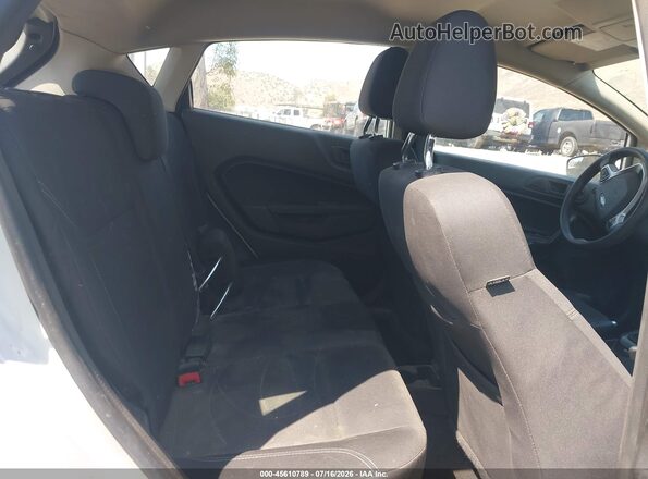 3FADP4EJ6JM123845 2018 FORD FIESTA White VIN sticker view