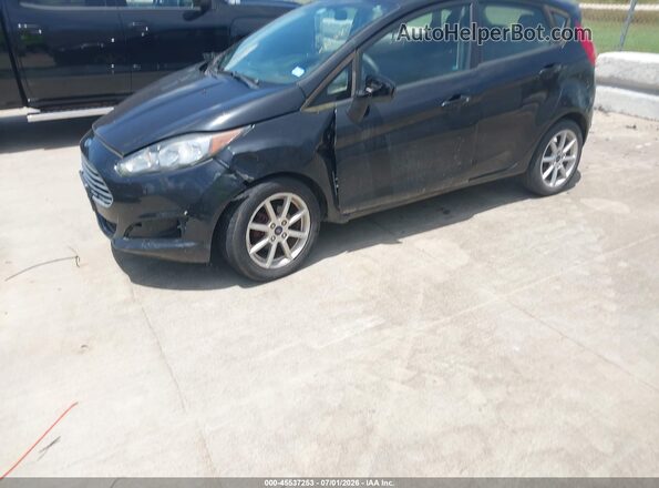 3FADP4EJ6KM105752 2019 FORD FIESTA Black Przód lewy