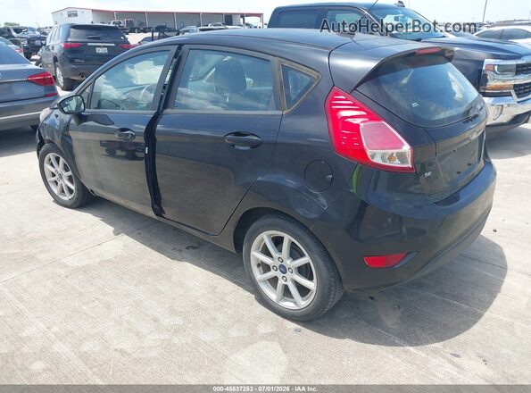 3FADP4EJ6KM105752 2019 FORD FIESTA Black Tył lewy
