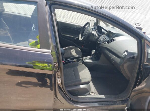3FADP4EJ6KM105752 2019 FORD FIESTA Black Widok wnętrza z przodu