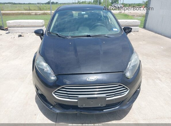 3FADP4EJ6KM105752 2019 FORD FIESTA Black Widok zestawu wskaźników
