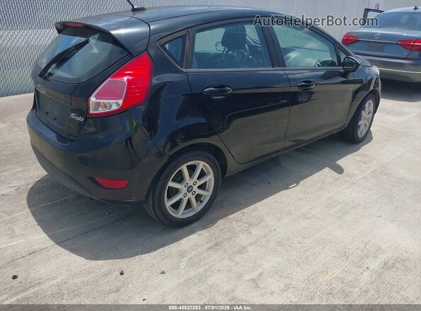 3FADP4EJ6KM105752 2019 FORD FIESTA Black Tył prawy