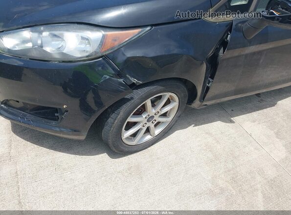 3FADP4EJ6KM105752 2019 FORD FIESTA Black Widok z przodu