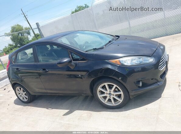 3FADP4EJ6KM105752 2019 FORD FIESTA Black Widok wnętrza z tyłu