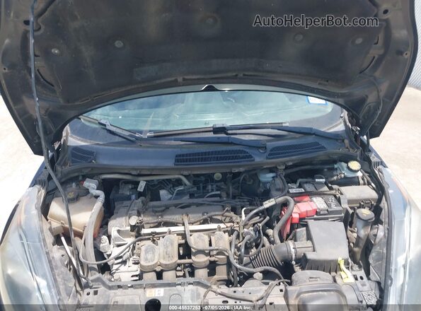 3FADP4EJ6KM105752 2019 FORD FIESTA Black Widok z tyłu