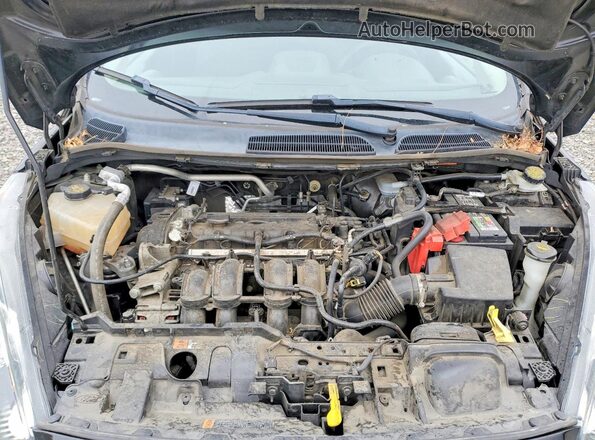 3FADP4EJ6KM134068 2019 FORD FIESTA Black Widok wnętrza z tyłu