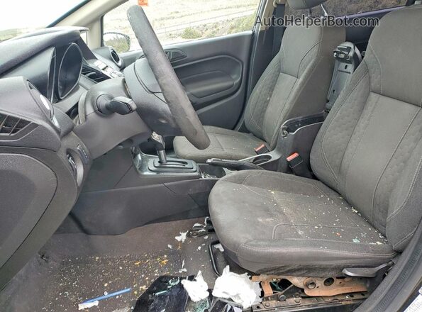 3FADP4EJ6KM134068 2019 FORD FIESTA Black Widok wnętrza z przodu