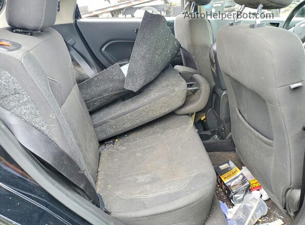 3FADP4EJ6KM134068 2019 FORD FIESTA Black Widok tylnych siedzeń