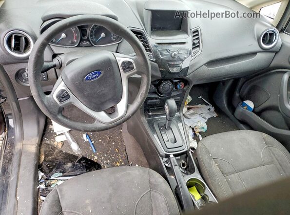 3FADP4EJ6KM134068 2019 FORD FIESTA Black Widok deski rozdzielczej