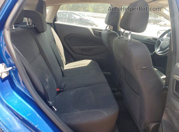 3FADP4EJ6KM153171 2019 FORD FIESTA Blue Հետևի նստատեղերի տեսք