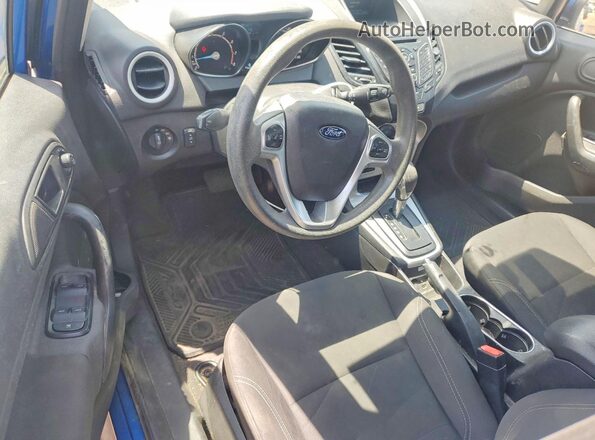 3FADP4EJ6KM153171 2019 FORD FIESTA Blue Առջևի վահանակի տեսք