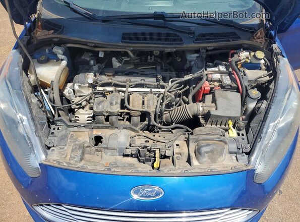 3FADP4EJ6KM153171 2019 FORD FIESTA Blue Սալոնի հետևի տեսք
