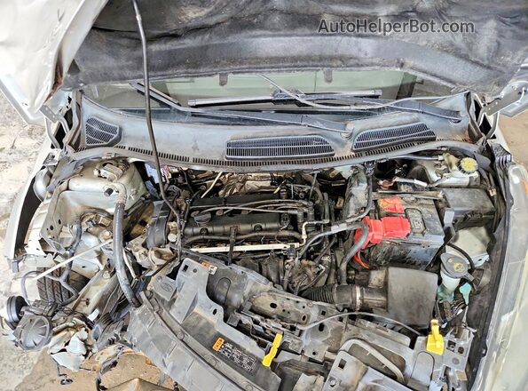 3FADP4EJ7GM107548 2016 FORD FIESTA Silver Սալոնի հետևի տեսք