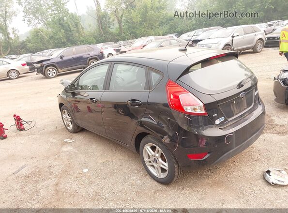 3FADP4EJ7JM109341 2018 FORD FIESTA Black Rear left
